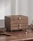 Wooden Jewelry Box, 3 Layer Large Jewelry Organizer for Women, Black Walnut Solid Wood, Jewelry Storage for Necklaces Rings Earring Watches Bracelets Mother's Day Gifts(No Mirror)